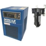 10 CFM REFRIGERATED AIR DRYER FOR 1.5 HP, 2 HP & 3 HP COMPRESSORS, Moisture Filter - SCHULZ-