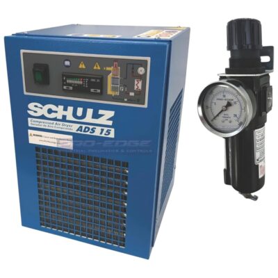 15 CFM REFRIGERATED AIR DRYER FOR 2 HP & 3 HP COMPRESSORS, Moisture Filter Regulator - SCHULZ