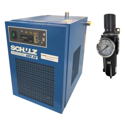 50 CFM REFRIGERATED AIR DRYER FOR 10HP & 15HP COMPRESSORS, Moisture Filter Regulator - SCHULZ