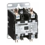110 - 120V, Definite Purpose Contactor: 2 Poles, 40 FLA