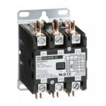 SQUARE D - 24V A/C, Definite Purpose Contactor: 3 Poles, 40 FLA