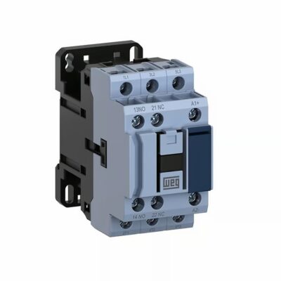 WEG 24V A/C, IEC Contactor: 3 Power Poles, 9 FLA