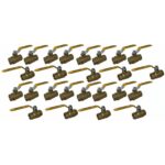 3/4" Female NPT, Full Port Industrial Brass Ball Valve, QTY-25