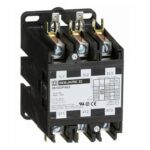 SQUARE D - 480V, Definite Purpose Contactor: 3 Poles, 60 FLA