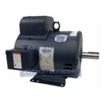 LEESON - 5 HP Industrial Electric Motor, 184T Frame, 1750 RPM, 1-Phase, 200-208V