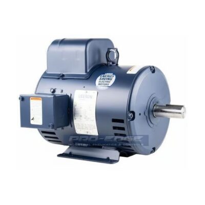 LEESON - 5 HP Industrial Electric Motor, 184T Frame, 1750 RPM, 1-Phase, 230V