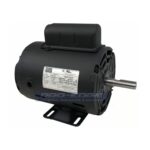 WEG 1 HP Electric Motor, 56 Frame, 3485 RPM, 1-Phase, 115/230VAC