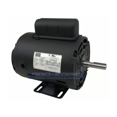 WEG 1 HP Electric Motor, 56 Frame, 3485 RPM, 1-Phase, 115/230VAC