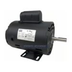 WEG 1.5 HP Electric Motor, 56 Frame, 3490 RPM, 1-Phase, 115/230VAC