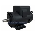 WEG - 5 HP Industrial Electric Motor, 184T Frame, 1750 RPM, 1-Phase, 200-208V