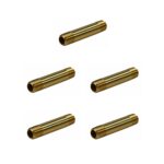 1/4" Male NPT Brass Long Nipple, 2.00" Length - Qty. 5