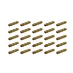 1/4" Male NPT Brass Long Nipple, 2.00" Length - Qty. 25
