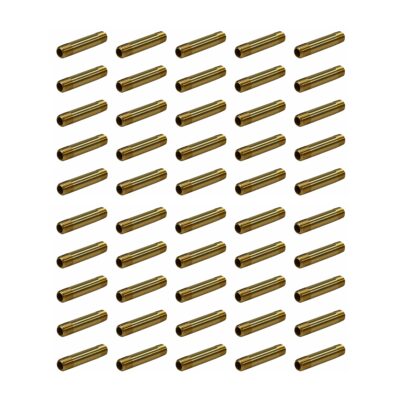 1/4" Male NPT Brass Long Nipple, 2.00" Length - Qty. 50