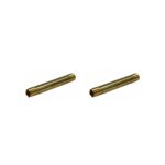 1/4" Male NPT Brass Long Nipple, 3.00" Length - Qty. 02