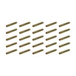 1/4" Male NPT Brass Long Nipple, 3.00" Length - Qty. 25