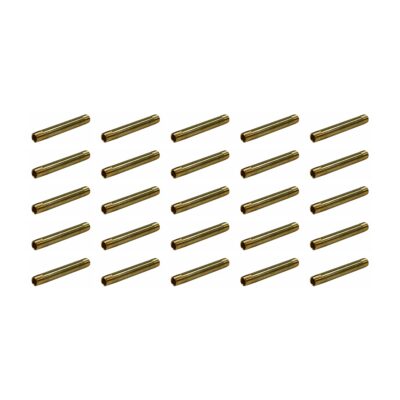 1/4" Male NPT Brass Long Nipple, 3.00" Length - Qty. 25