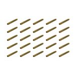 1/4" Male NPT Brass Long Nipple, 3.50" Length - Qty. 25