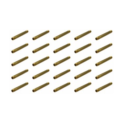 1/4" Male NPT Brass Long Nipple, 3.50" Length - Qty. 25
