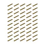 1/4" Male NPT Brass Long Nipple, 3.50" Length - Qty. 50