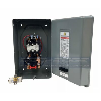 SQUARE D - MAGNETIC STARTER FOR 10HP SINGLE PHASE 230V ELECTRIC MOTORS