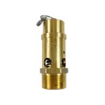 1-1/4" NPT, Soft Seat Safety Pressure Relief Valve, 100 PSI (Conrader)
