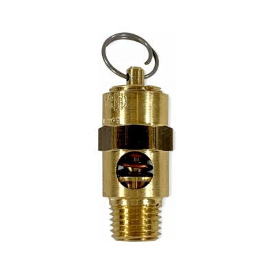 1/4" NPT, Soft Seat Safety Pressure Relief Valve, 150 PSI (Conrader)