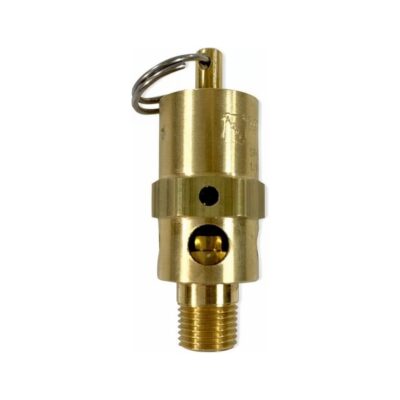 1/8" NPT, Hard Seat Safety Pressure Relief Valve, 200 PSI (Conrader)