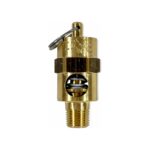 1/8" NPT, Soft Seat Safety Pressure Relief Valve, 150 PSI (Conrader)