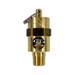 1/8" NPT, Soft Seat Safety Pressure Relief Valve, 200 PSI (Conrader)