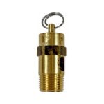 3/8" NPT, Soft Seat Safety Pressure Relief Valve, 200 PSI (Conrader)