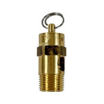 3/8" NPT, Soft Seat Safety Pressure Relief Valve, 200 PSI (Conrader)